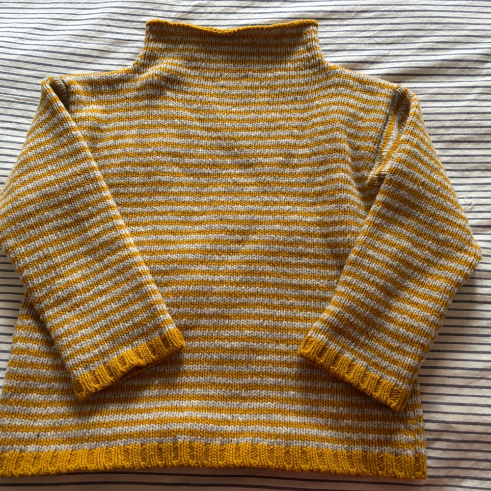 Babaa no6 jumper in Ochre in very good preowned condition.